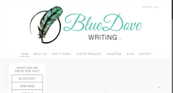 Desktop Screenshot of bluedove.net